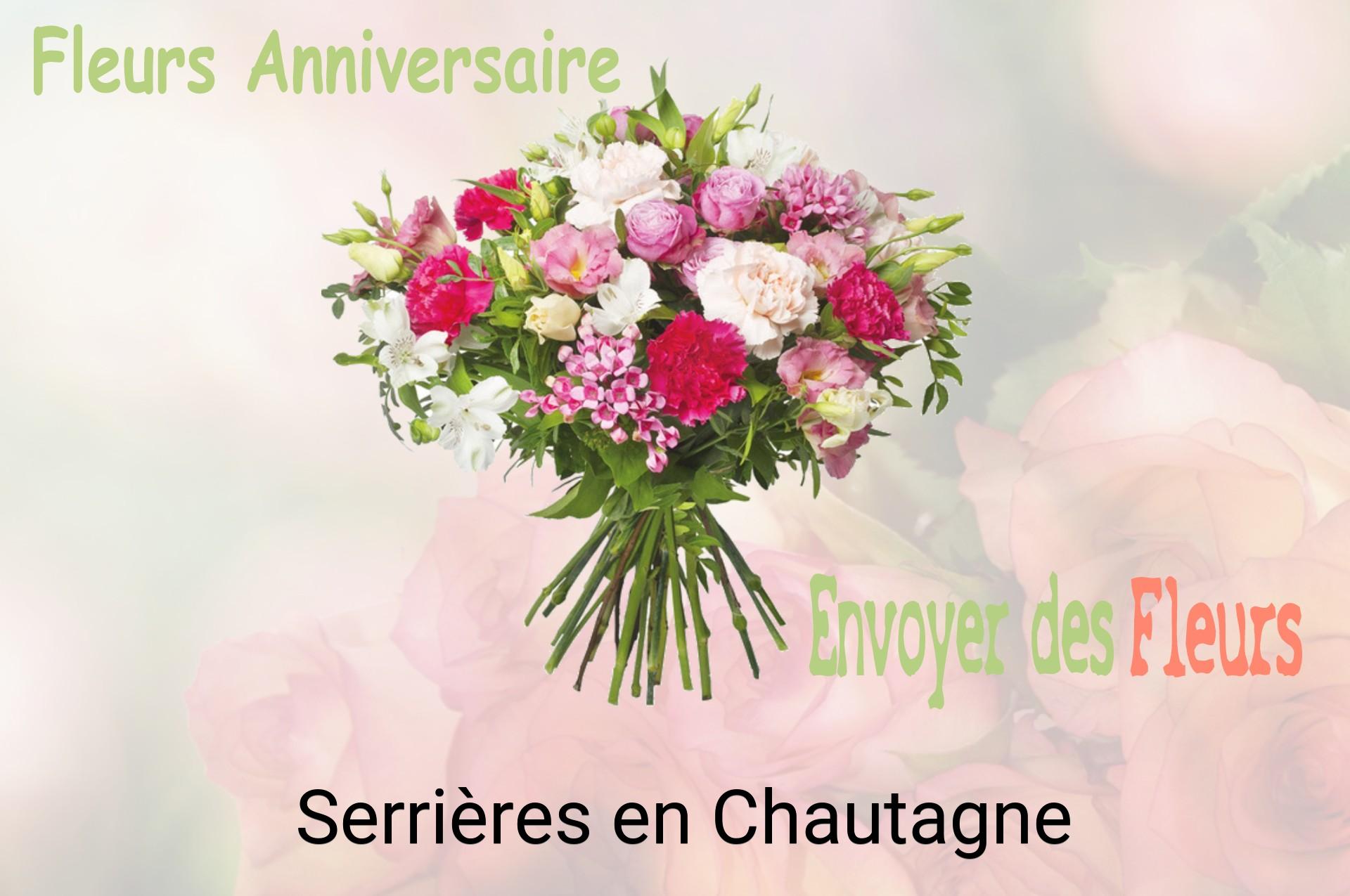 Bouquet de fleurs d’anniversaire livré à Serrières-en-Chautagne